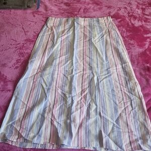 Striped Multicolor Women's Skirt